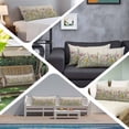 thumbnail image 6 of Spring Botanical Body Pillow Covers 20"x60", Watercolor Floral Eucalyptus Leaves Beige Soft Brushed Microfiber Breathable Throw Pillow Covers, Pillowcase with Zipper for Couch Sofa Bedroom, 6 of 9
