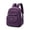 Purple, variant on Lava Unisex Water-Resistant Backpack, Multi-Pocket Nylon Daypack for School & Travel