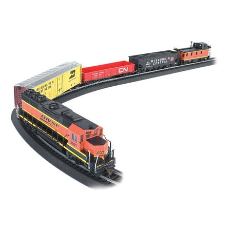 Bachmann Model Railroad - Bachmann Trains Rail Chief BNSF Freight Electric Train Set, HO Scale | 706-BT