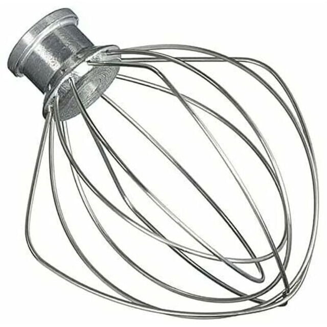 Stainless Steel Whisk Attachment Compatible with KitchenAid K45WW WP9704329 KSM150 KSM160 K45 KSM90 Stand Mixer