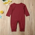 thumbnail image 7 of Newborn Baby Girl Boy Autumn Clothes Little Brother Cotton Long Sleeve Bodysuit Jumpsuit Romper Outfit, 7 of 7