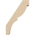 thumbnail image 3 of Ekena Millwork 3"W x 8"D x 12"H Valencia Rough Cedar Woodgrain TimberThane Knee Brace, Primed, 3 of 6