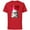 Red, variant on The Clone Wars Trooper Helmet - Short Sleeve Cotton T-Shirt for Adults - Customized-Royal Heather