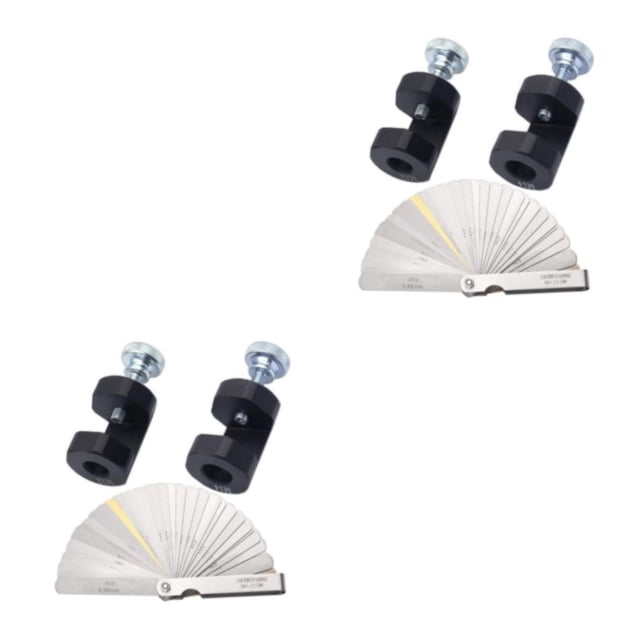 Transemion Car Spark Plug Gap Tool 12mm 14mm Engine Spark Plug Caliper Easy To Professional Gap Tool Kit 2Set