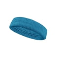 thumbnail image 5 of Couver Multi-Sports Terry Cloth Headband Set, Bright Pink/Bright Yellow/Bright Green/Bright Blue, One Size, 4-Pack, 5 of 9