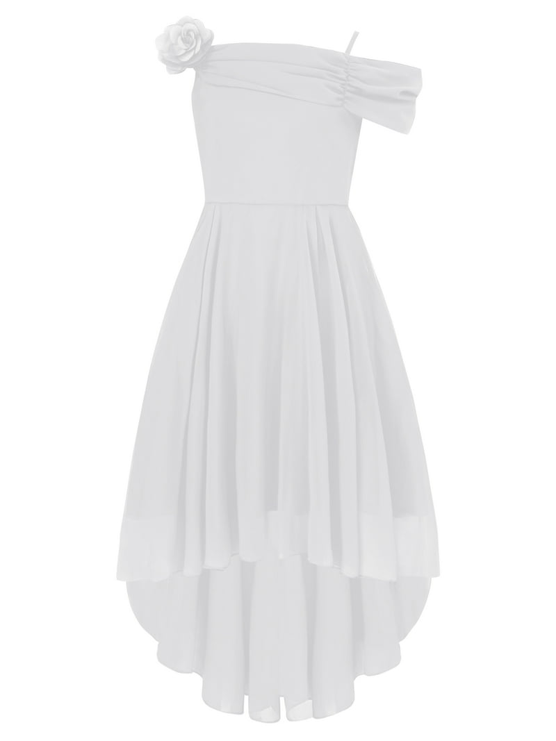 asymmetrical pleated dress white BCBGMAXAZRIA Mixed-Print Asymmetric Dress – Runway Catalog main image 1