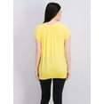 thumbnail image 2 of JM Collection Blouson T-Shirt Cornmeal Yellow XL, 2 of 3