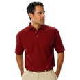 thumbnail image 1 of BlueGeneration Mens Short Sleeve Teflon Treated Piques No Pocket - Burgundy 6 Extra Large Solid, 1 of 1
