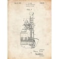 thumbnail image 2 of Borders, Cole 15x18 White Modern Wood Framed Museum Art Print Titled - PP842-Vintage Parchment Ford Fuel Pump 1933 Patent Poster, 2 of 4