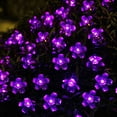 thumbnail image 4 of LINLIN Outdoor Solar String Lights,Waterproof 21ft 50 LED Fairy Blossom Lights Garden Night Light Peach Flower Decoration Light for Home,Gardens,Lawn,Patio,Weddings,Parties, 4 of 9