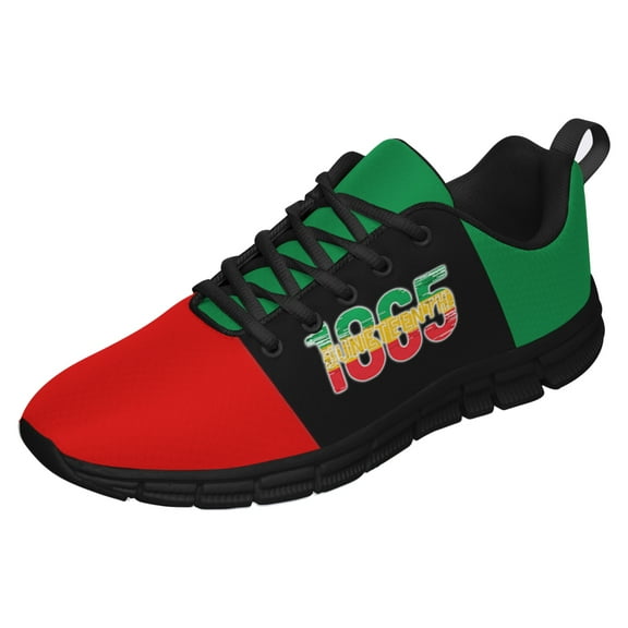 Rasta Shoes Men Women Reggae Sneakers Breathable Casual Sport Tennis Running Shoes Black Size 3.5
