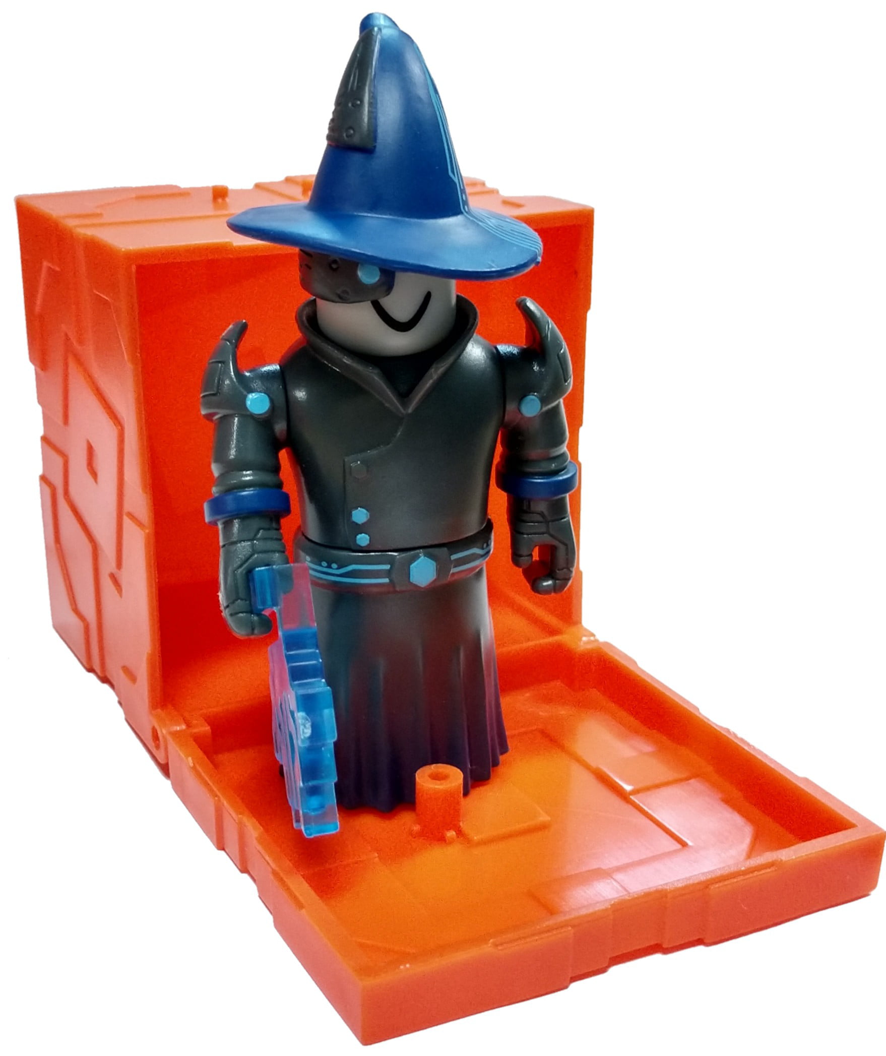 Roblox Series 6 Techno Wizard Mini Figure With Orange Cube And Online Code No Packaging Walmart Com Walmart Com