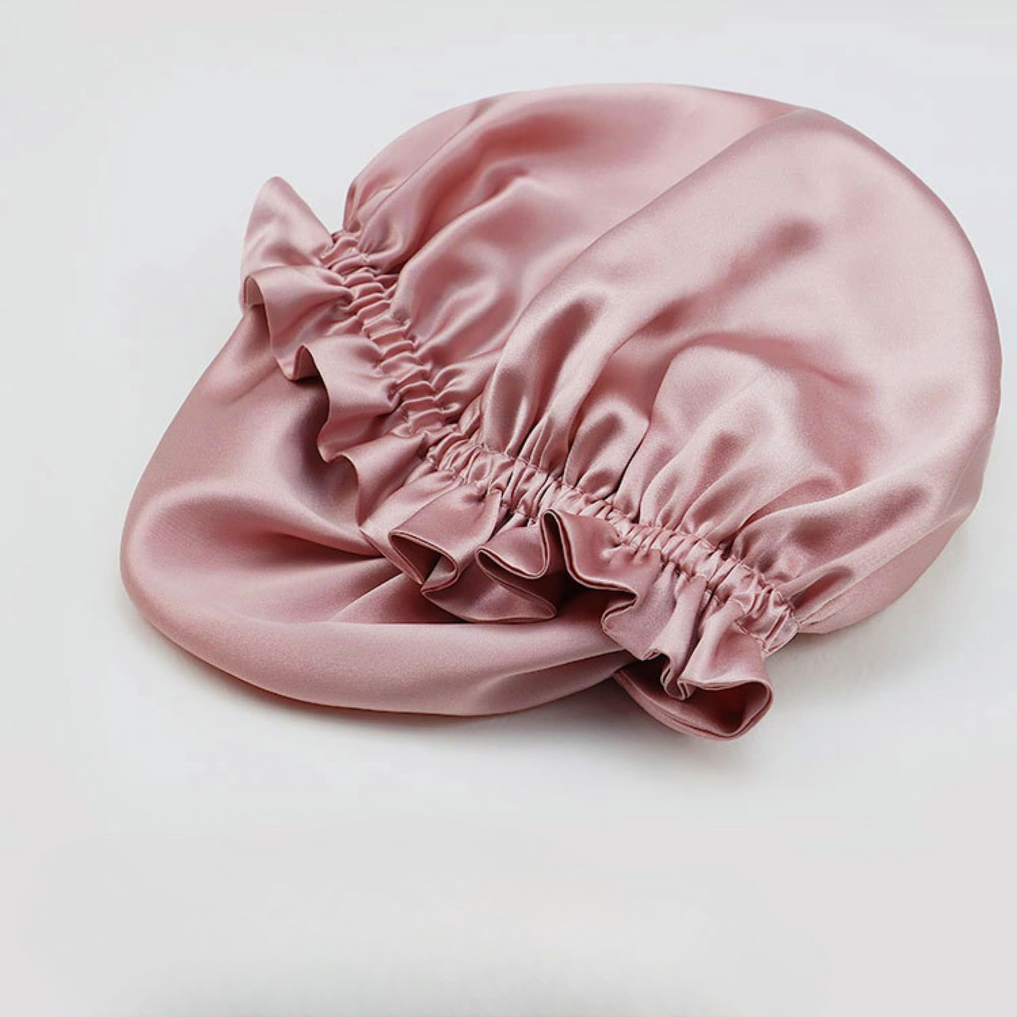 100% Mulberry Silk Reversible Sleep Bonnet – 22 Momme, Double-Sided Silk Hair Wrap & Night Cap for Women