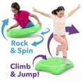 thumbnail image 3 of Simplay3 Rock and Spin Sensory Wobble Disk XL, Seesaw Rocker, Lime Sherbert, 3 of 9