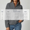 thumbnail image 5 of Fleece Jacket Women Fashion Full Zip Stand Collar Casual Long Sleeve Soft Warm Jacket Outdoor Travel Tops, 5 of 9