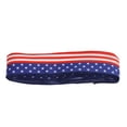 thumbnail image 3 of Patriotic Ribbon, Wide Application Pretty Design Decoration Ribbon 10m Length  For Holiday, 3 of 8