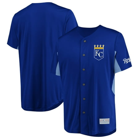 Kansas Bike Jersey - Men's Majestic Royal Kansas City Royals Champion Choice Jersey