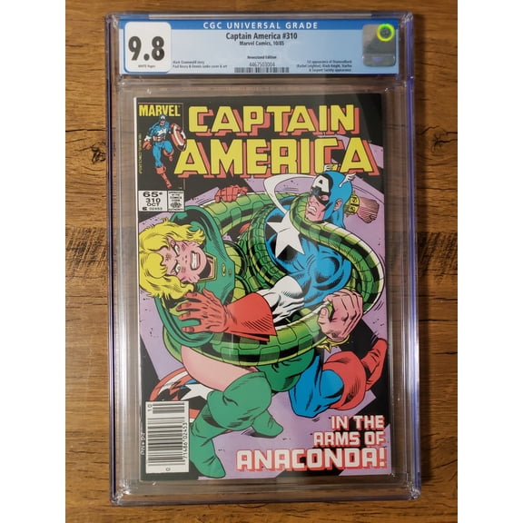 Captain America #310 - CGC 9.8 Comic Book