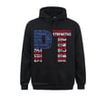 thumbnail image 2 of Camiseta de fisioterapia con bandera de EE. UU., sudaderas para hombre, sudaderas de verano, ropa ajustada, manga larga, hip hop, 2 of 5