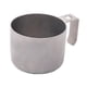 thumbnail image 4 of Taza de café de acero inoxidable, taza para acampar, taza de agua ligera, resistente al desgaste Plateado, 4 of 9