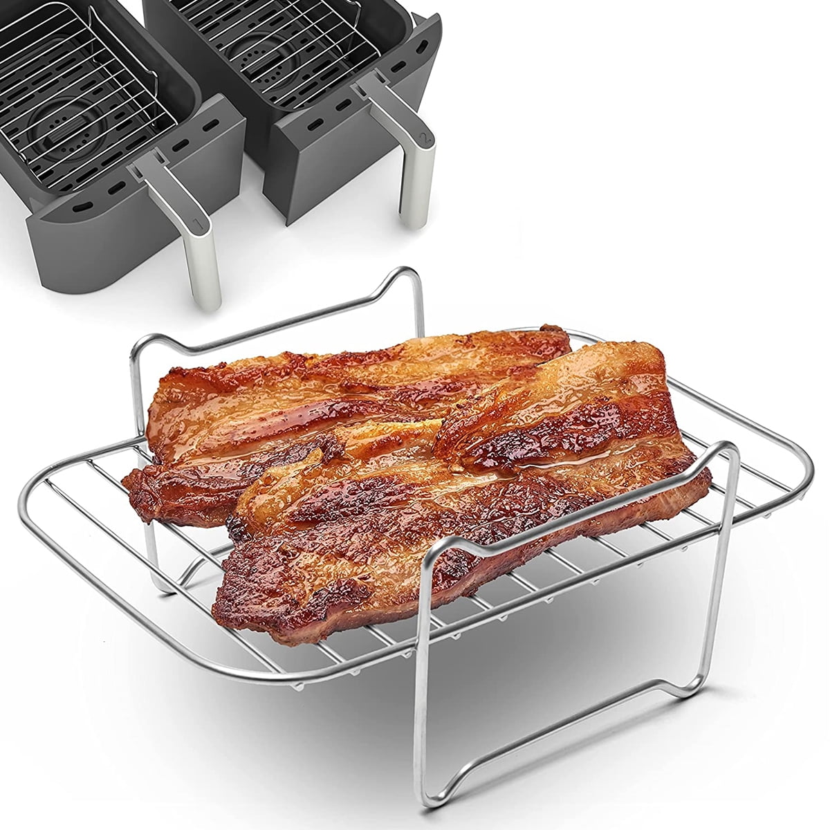 Muross Air Fryer Rack,Stainless Steel Grilling Rack Air Fryer