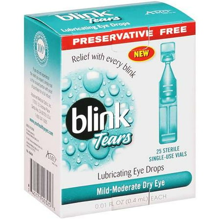 UPC 340171003258 product image for Amo: Blink Tears Lubricating Eye Drops, 25 ct | upcitemdb.com
