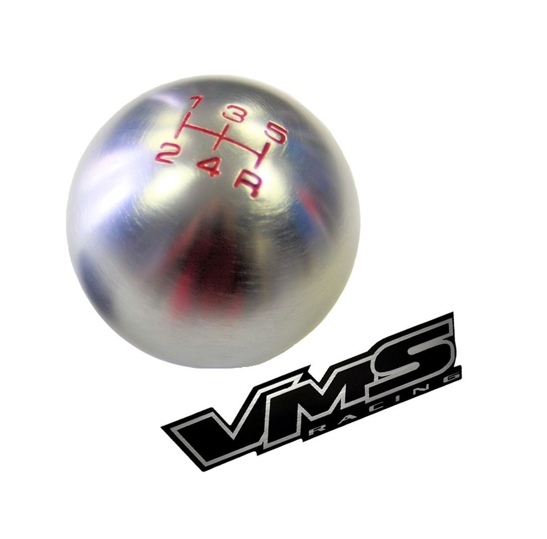 Black 2 Pistons American Shifter 46389 Red Metal Flake Shift Knob with 16mm x 1.5 Insert