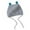 Gray-1, variant on Toddler Girl Lovely Flounce Knit Hats Baby Bonnets Newborn Baby Hats Ultra Soft Adjustable Hats