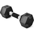 thumbnail image 1 of Yes4All Dumbbell Rubber Grip - Premium heavy weight Dumbbell for Multifunctional Full Body Workout and Strength, 1 of 5