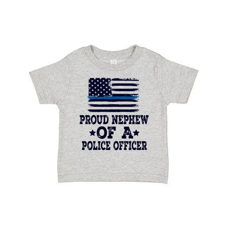 

Inktastic Police Officer Proud Nephew Gift Toddler Boy Girl T-Shirt