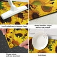 thumbnail image 3 of Green Leaf Sunflower Pattern Kitchen Rug Mat,Kitchen Runner Rugs Non Skid Washable,Decorative Kitchen Floor Mats for Kitchen,Sink,Laundry,17"X47", 3 of 5