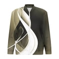 thumbnail image 4 of LOVZFMLL Jackets for Men Pullover Sweater Stand Collar Elastic Solid Color Half Sweater For Men Stand-up Collar Sweater, 4 of 5