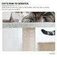 thumbnail image 3 of HAMPPLIES Cuttable White Sisal Rope for Household Cat Tree and DIY Scratching Post Replacement, 3 of 5