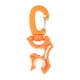 thumbnail image 2 of 5xSoporte Para Manguera De Buceo Doble BCD Con Clip Naranja Sunnimix Clip de manguera de buceo, 2 of 7