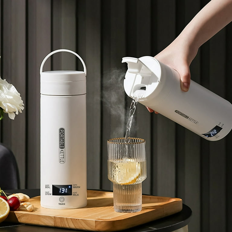 Travel Electric Kettle Small Portable Kettle Office Travel Electric Heated Water Cup