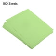 thumbnail image 3 of Uxcell 100 Sheets Colored Copy Paper 8.3 Inch Light Green for Office Printing, 3 of 7