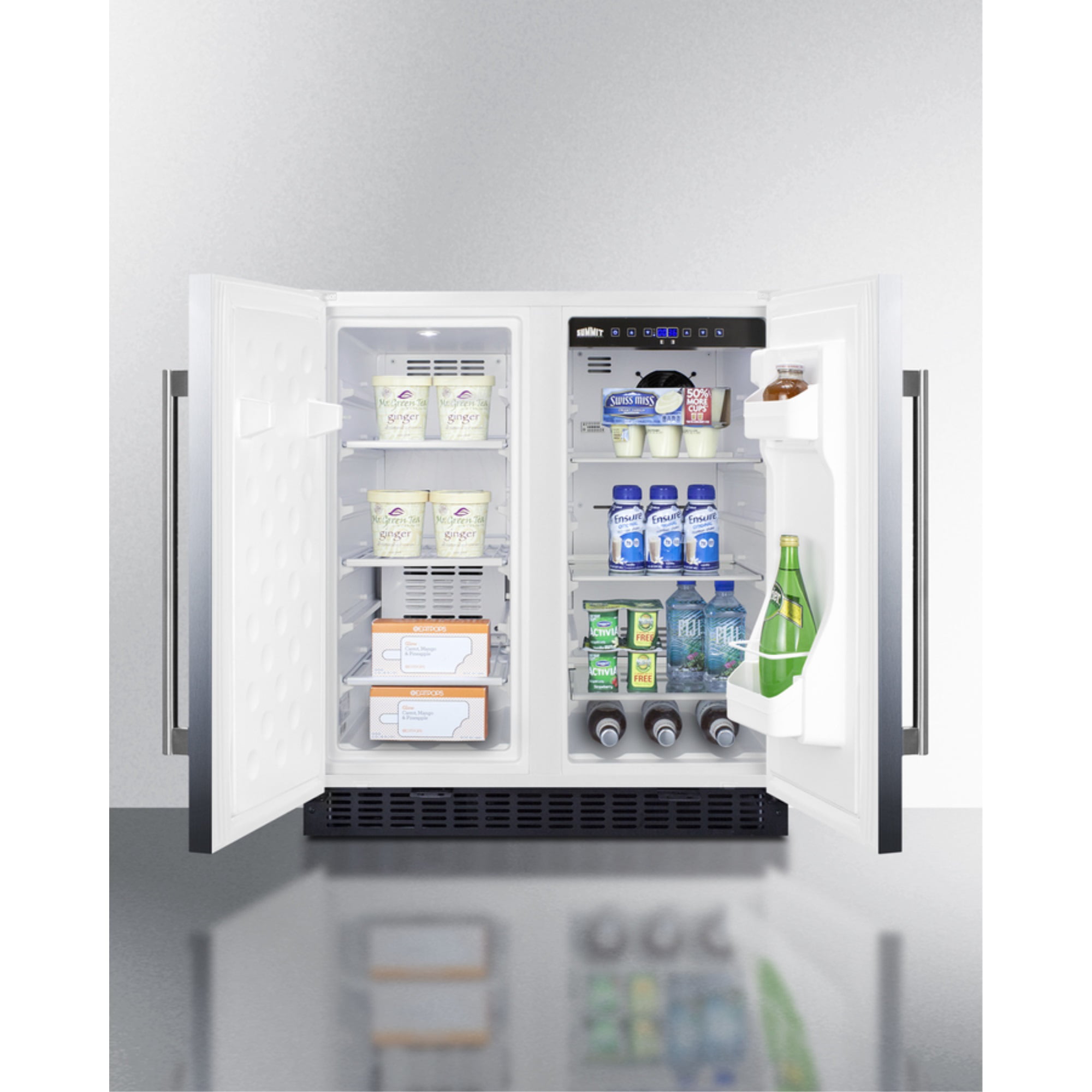 Summit FFRF3075WCSS 30 Wide Built-In Refrigerator-Freezer