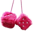 thumbnail image 7 of Fluffy Plush Dice Ornament 2.75 Inch - Soft Christmas Tree Decorations Hanging Pendant, Fuzzy Dice for Xmas Tree, Fun Game Night Theme Party Decor for Home Office Mantel Stocking Stuffer, 7 of 7