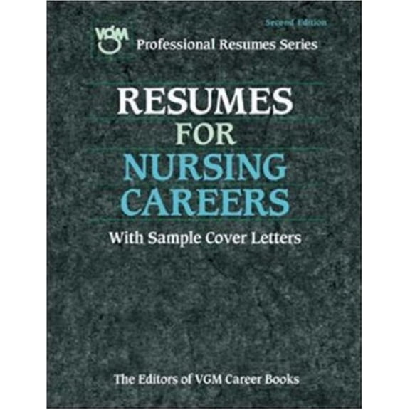 Pre-Owned Resumes for Nursing Careers (Paperback) 9780658017728