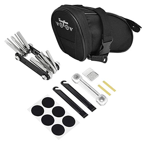 Details about   WOTOW Bike Repair Tool Kits Saddle Bag Bicycle Repair Set with Cycling Under Sea 