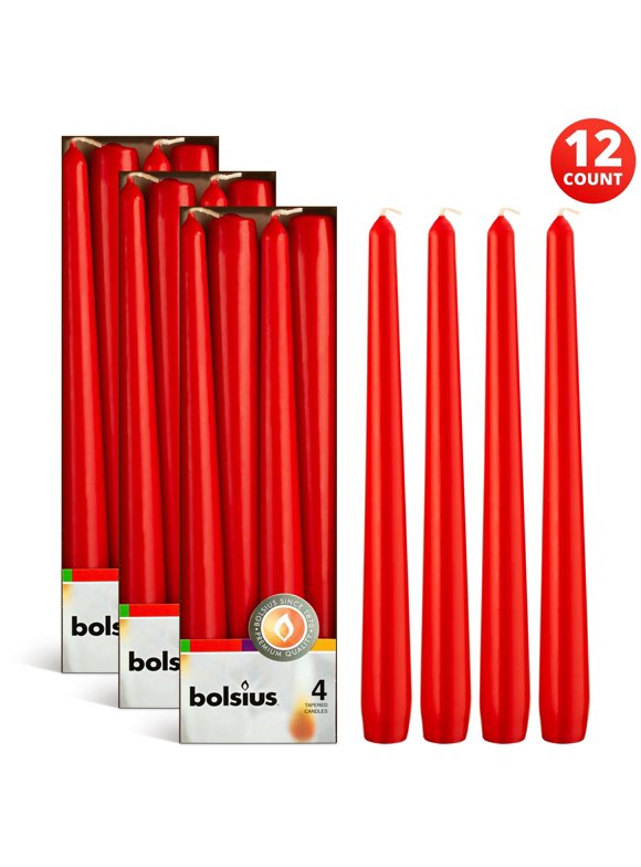 Taper Candles in Candles & Home Fragrance Red