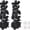 Black, variant on 2 Pack Maple Leaf Fal Garland, 6FT Halloween Artificial Hanging Fall Leaves Vines with 4 Adhesive Hooks, Gothic Faux Greenery Rattan for Home Fireplace Mantel Wall Indoor Outdoor Decor