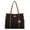 Black-Cognac, variant on MKF Collection Kindred Tote Bag Women’s Oversize Handbag Large Size, Vegan Leather by Mia K- Navy-Wine