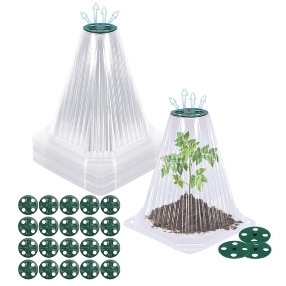 20PCS Plant Garden Protective Cover Protected From Insects and Frost Weather Plant Protection Covers