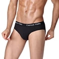 thumbnail image 2 of zeranth Men Briefs Low Waist Elastic Breathable Soft Intimate Anti-septic Sweat Absorption Plus Size Men Underpants Men Clothing, 2 of 7