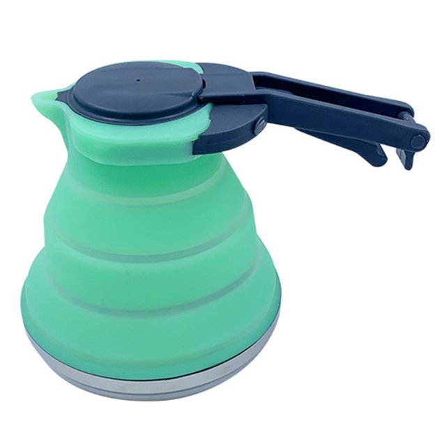 Camping Coffee Pot 1.5L Soldado Plástico Hervidor Plegable para Viajar Al Aire Libre
