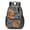Basketball and Star, variant on Basketball and Whistle Blue Pattern 17" School Backpacks for Teens,Waterproof Oxford Fabric,S-Shape Padded Straps for School,Travel,Hiking,Camping