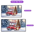 thumbnail image 5 of Santa is Coming Siamese Merry Christmas Xmas Noel Truck Tree Desk Mat Full Keyboard Mouse Pad Cat Lover Kitten Owner Gifts Large Mousepad - 02023, 5 of 5