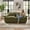 Green, variant on JUIKURE 56" 2‑Seater Boneless Loveseat Sofa With Removable Cushions & 2 Pillows, Compressed Foam Couch, Grey