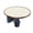 Beige / Round, variant on Car Seat Tray Table, 360° Rotating Adjustable Mounted Laptop Car Desk for Meals Work Study / Driver Seat, PU Leather Non-Slip Board with Extended Arm for Long Trips- Beige / Round